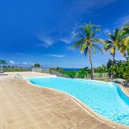Cuty - Bel Et Spacieux Apt Avec Magnifique Vue Mer Et Piscine Saint Gilles Les Bains Exterior photo